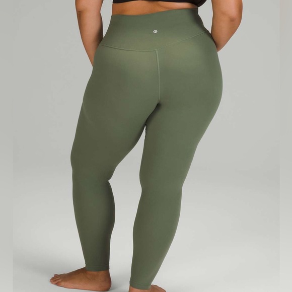 Lululemon Align HR Pant 28” in Green Twill - Picture 2 of 8